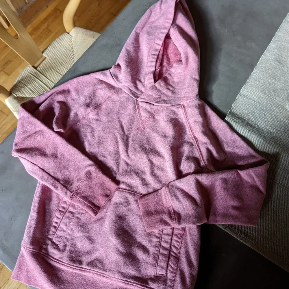 J. Crew CrewCuts Pink Hoodie | Size 6-7 - Picture 5 of 8